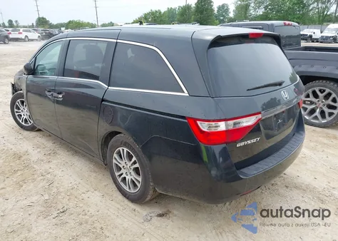 2012 Honda Odyssey Ex from USA, damaged, VIN 5FNRL5H45CB133832